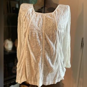 Anthropologie relaxed fit, light weight, long sleeve top